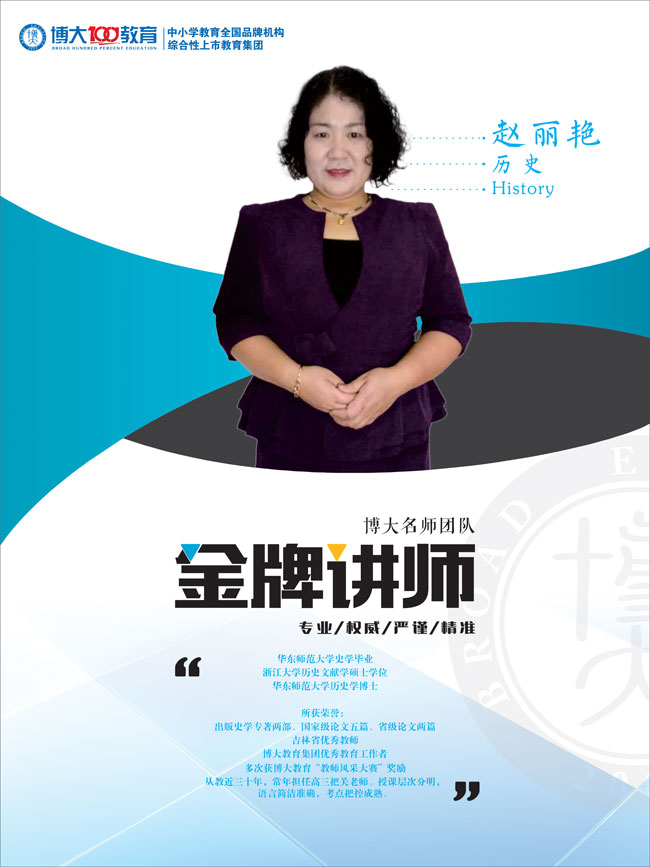 赵丽艳 历史 History